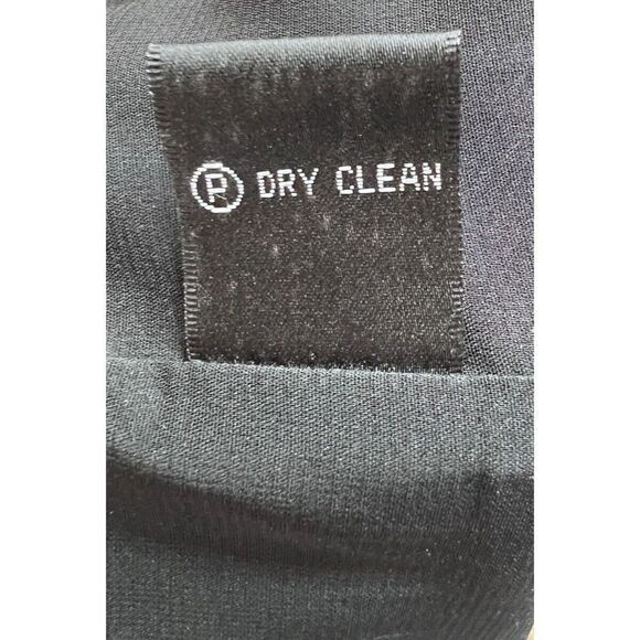 ARTELIER NICOLE MILLER black white red sleeveless sheath animal print dress S - Picture 7 of 8